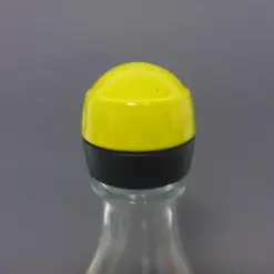 Sodastream GELB Glaskaraffe Deckel Champagner Verschluss Ersatzteil Pinguin Crystal